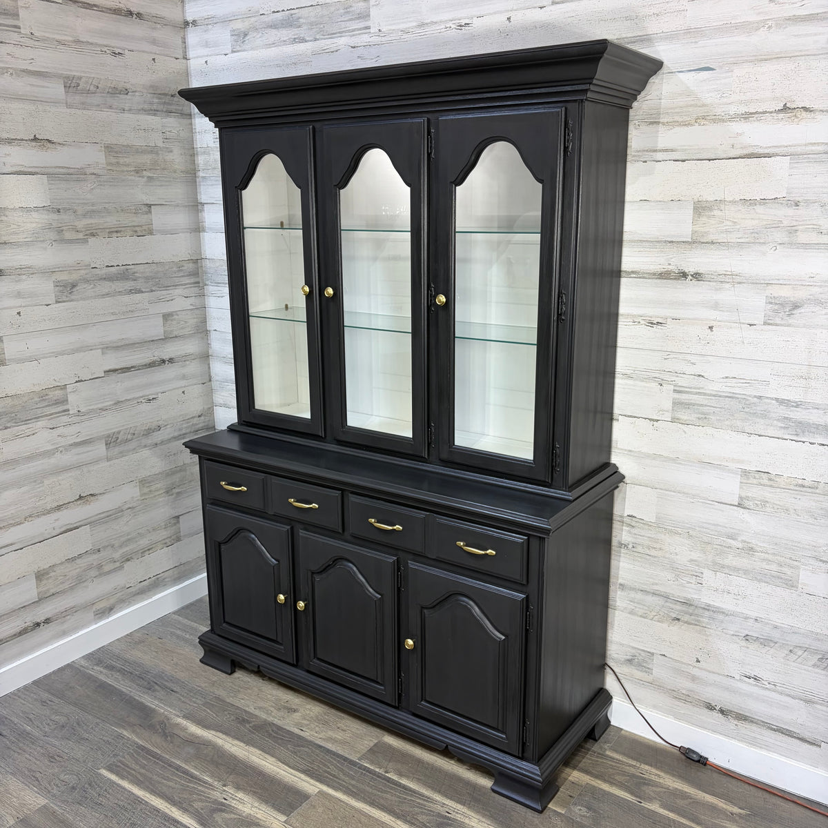 Black Kincaid China Hutch