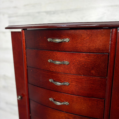 Standing Floor Jewelry Cabinet