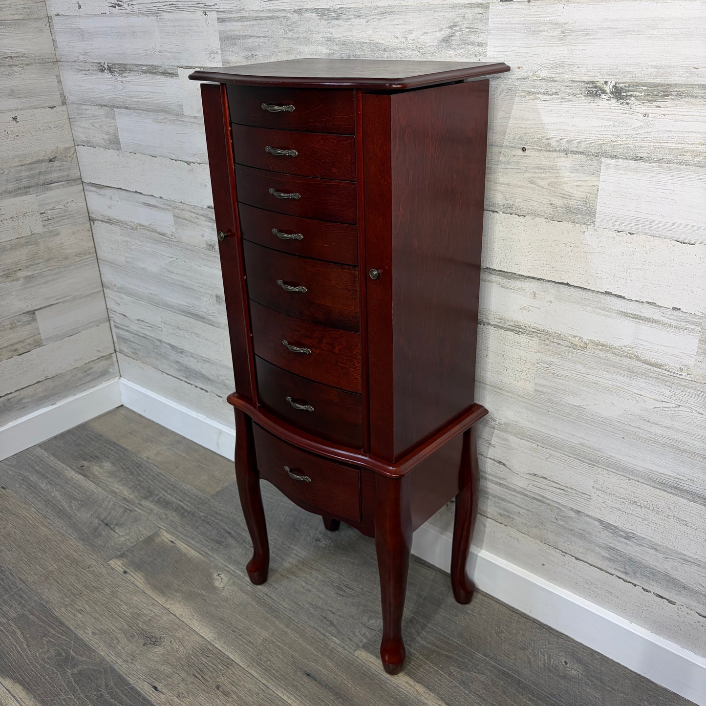 Standing Floor Jewelry Cabinet