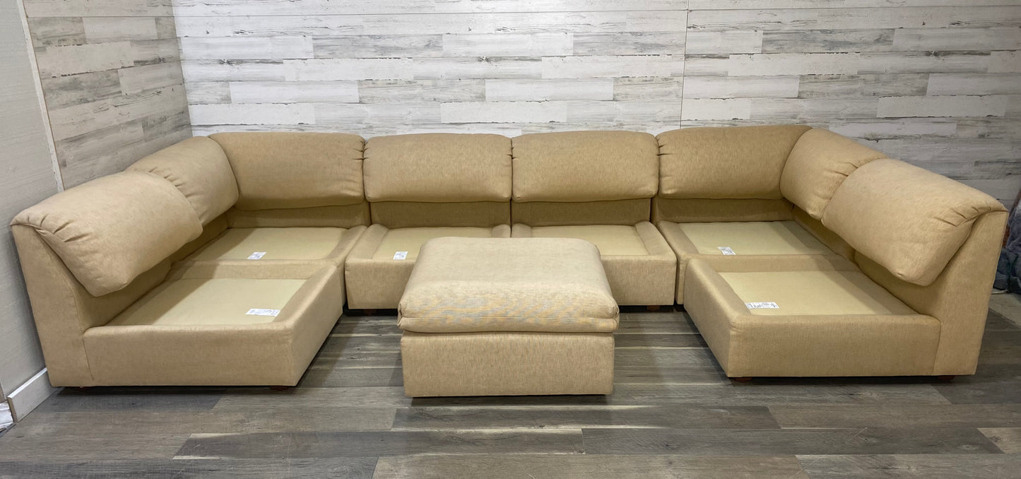 Mid Century SHENANDOAH Sectional Milo Baughman Style Sectional Sofa