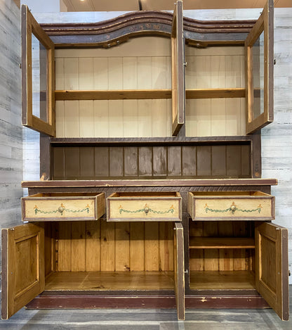 Rustic European Hutch