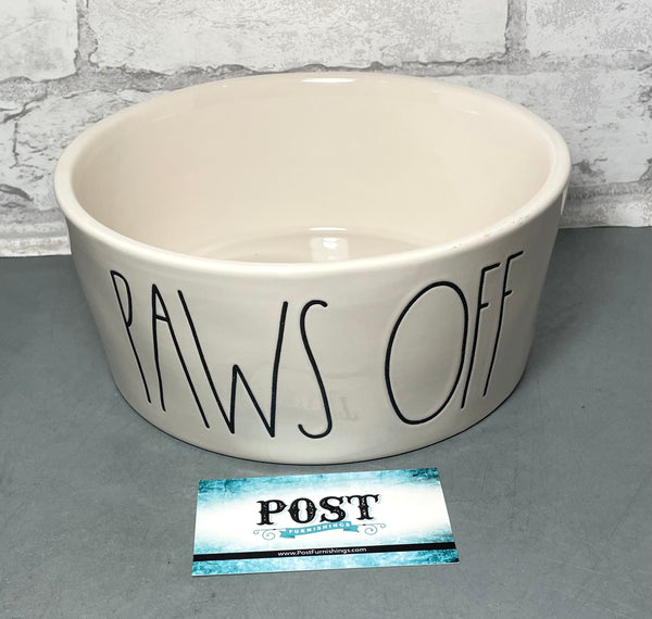 Rae Dunn “Paws Off” Bowl