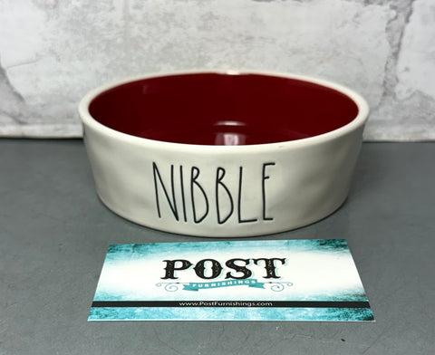 Rae Dunn Red “Nibble” Bowl