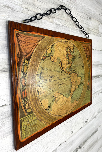 The New World Vintage Map