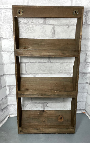 Wooden Filing Shelf