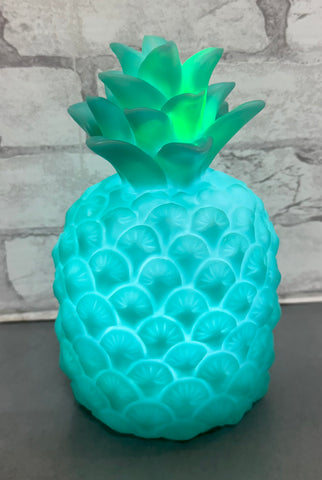 Teal Light Up Pineapple