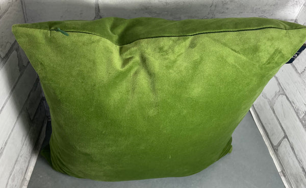 Green Throw Pillow