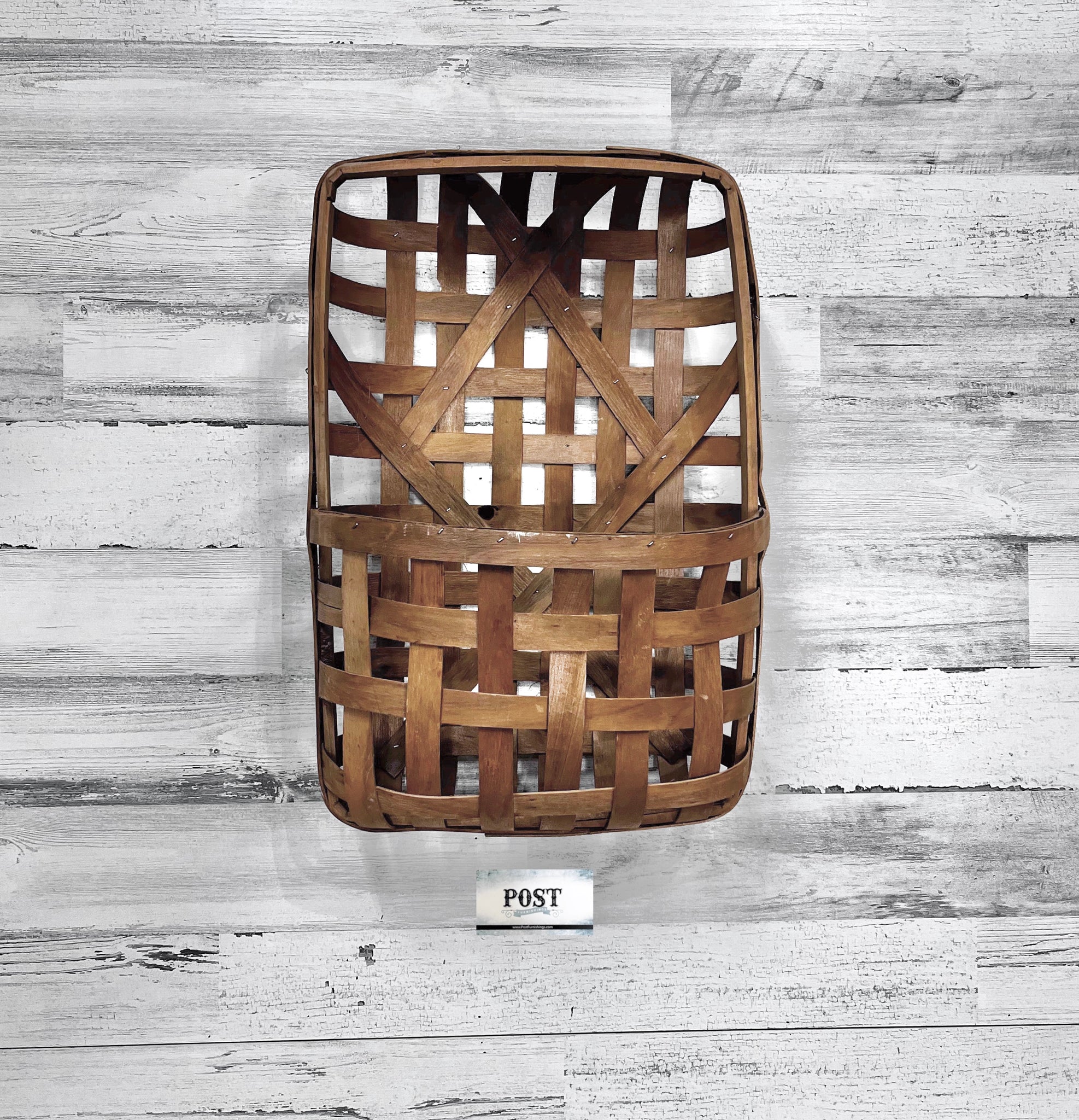 Tobacco Hanging Wall Basket