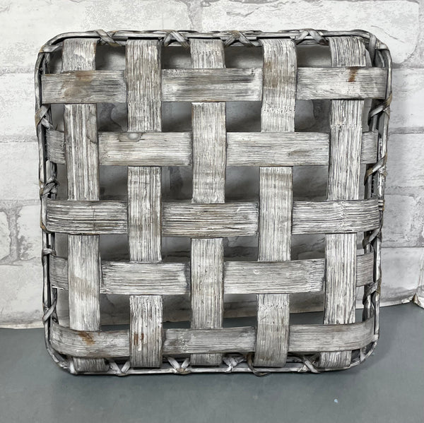 Woven Basket Wall Decor