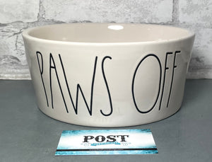 Rae Dunn “Paws Off” Bowl