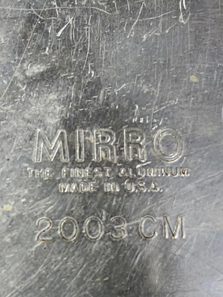 Vintage Mirro Cake Plate And Cover