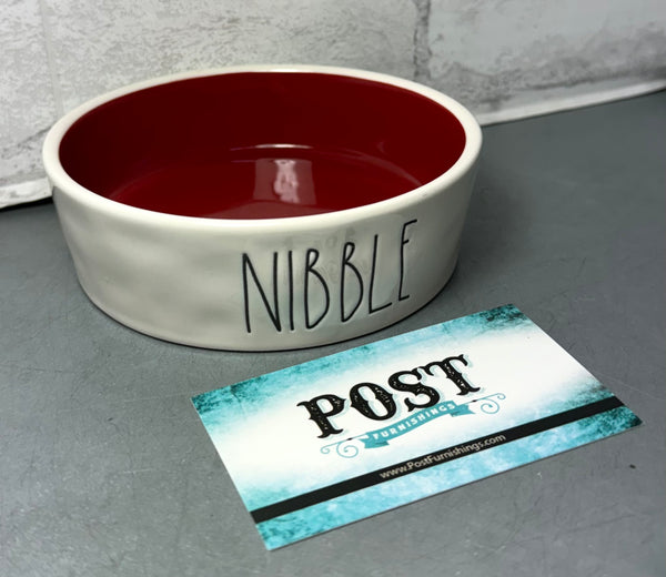 Rae Dunn Red “Nibble” Bowl