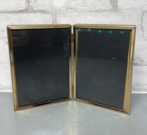 Gold Twin Picture Frames