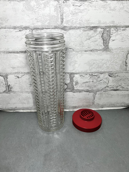 Vintage Glass Cocktail Shaker