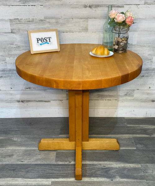 Small Butcher Block Dining Table