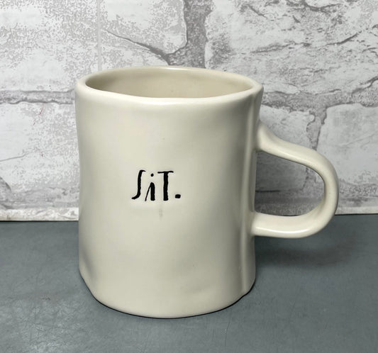 Rae Dunn “Sit” Mug