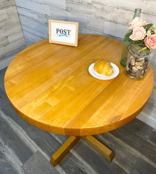 Small Butcher Block Dining Table