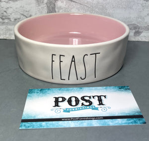 Rae Dunn “Feast” Cat Food Bowl