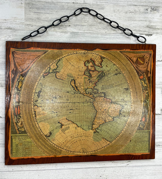 The New World Vintage Map