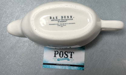 Rae Dunn “Gobble” Gravy Boat