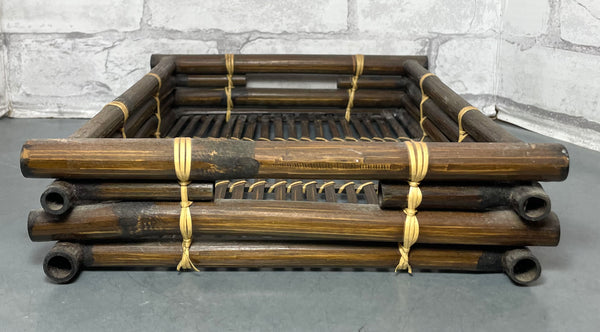 Wooden Bamboo Basket/ Tray