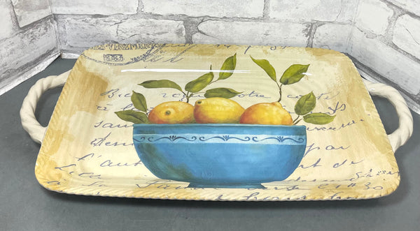 Lemon Serving Tray