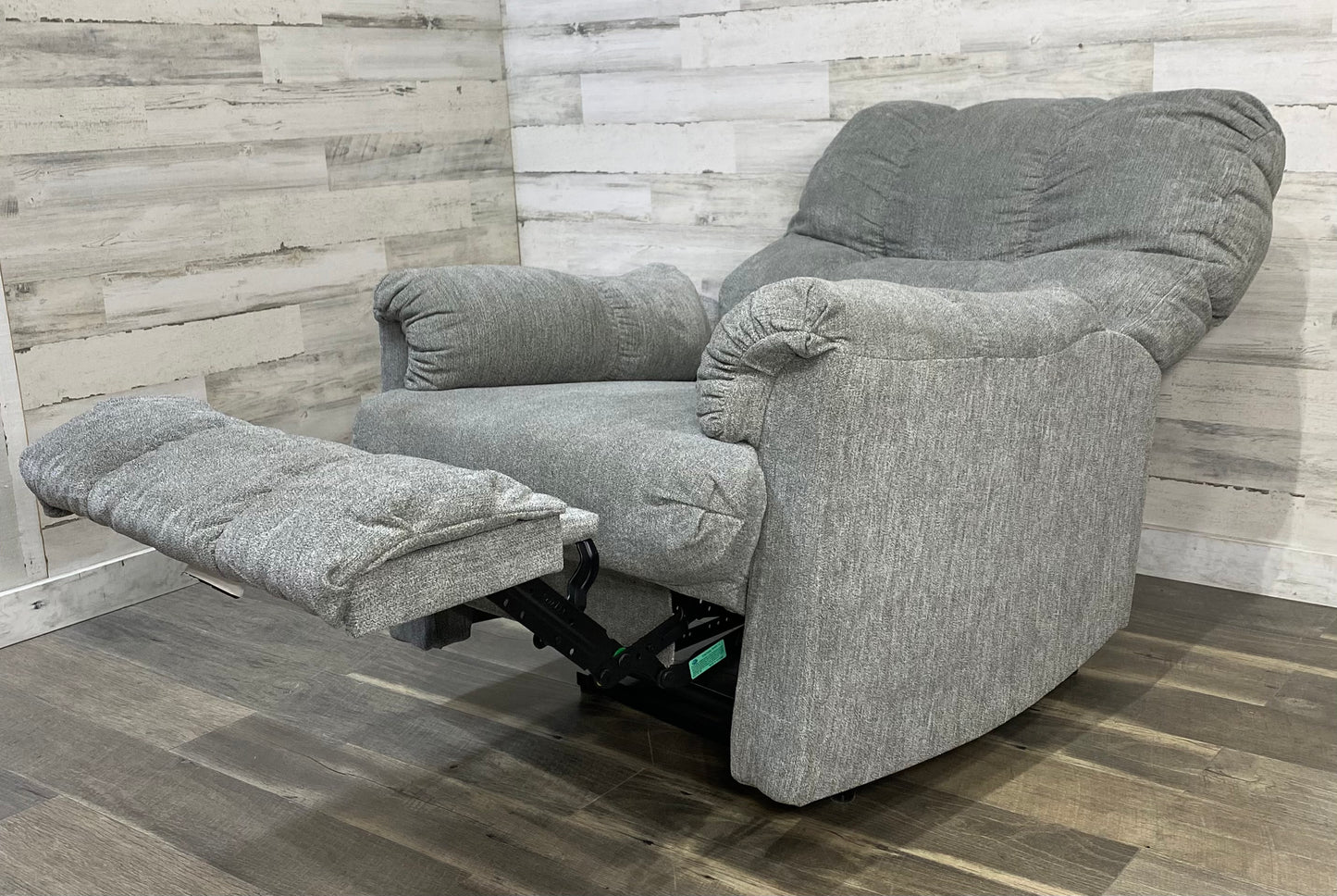 Gray Rocker Recliner Chair