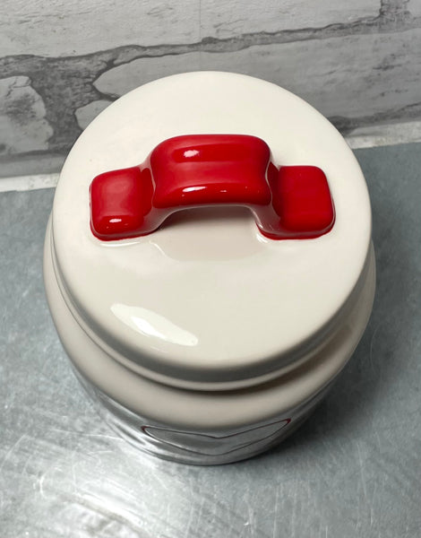 Rae Dunn Heart Cookie Jar