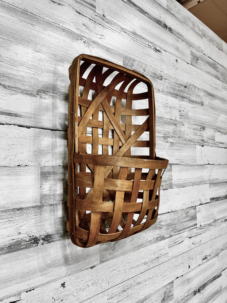 Tobacco Hanging Wall Basket