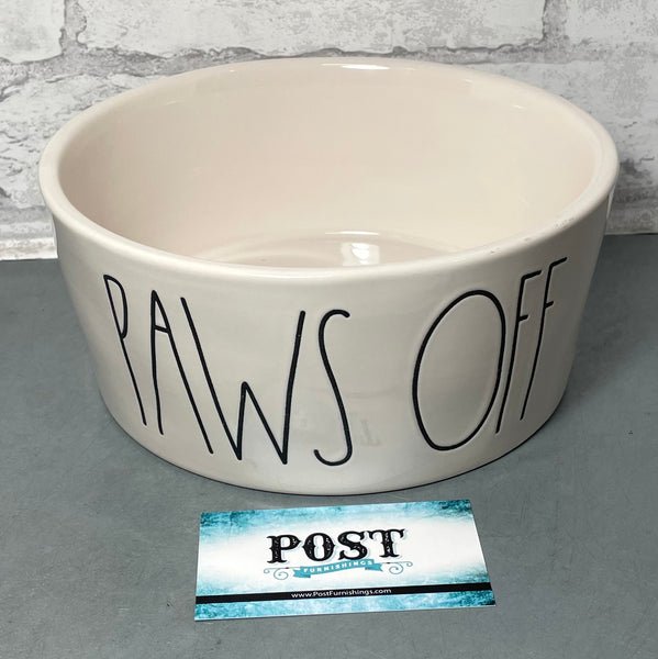 Rae Dunn “Paws Off” Bowl