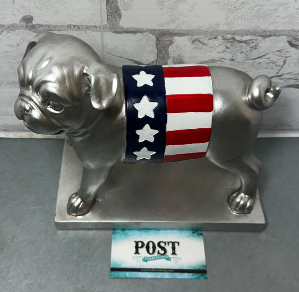 American Flag Pug