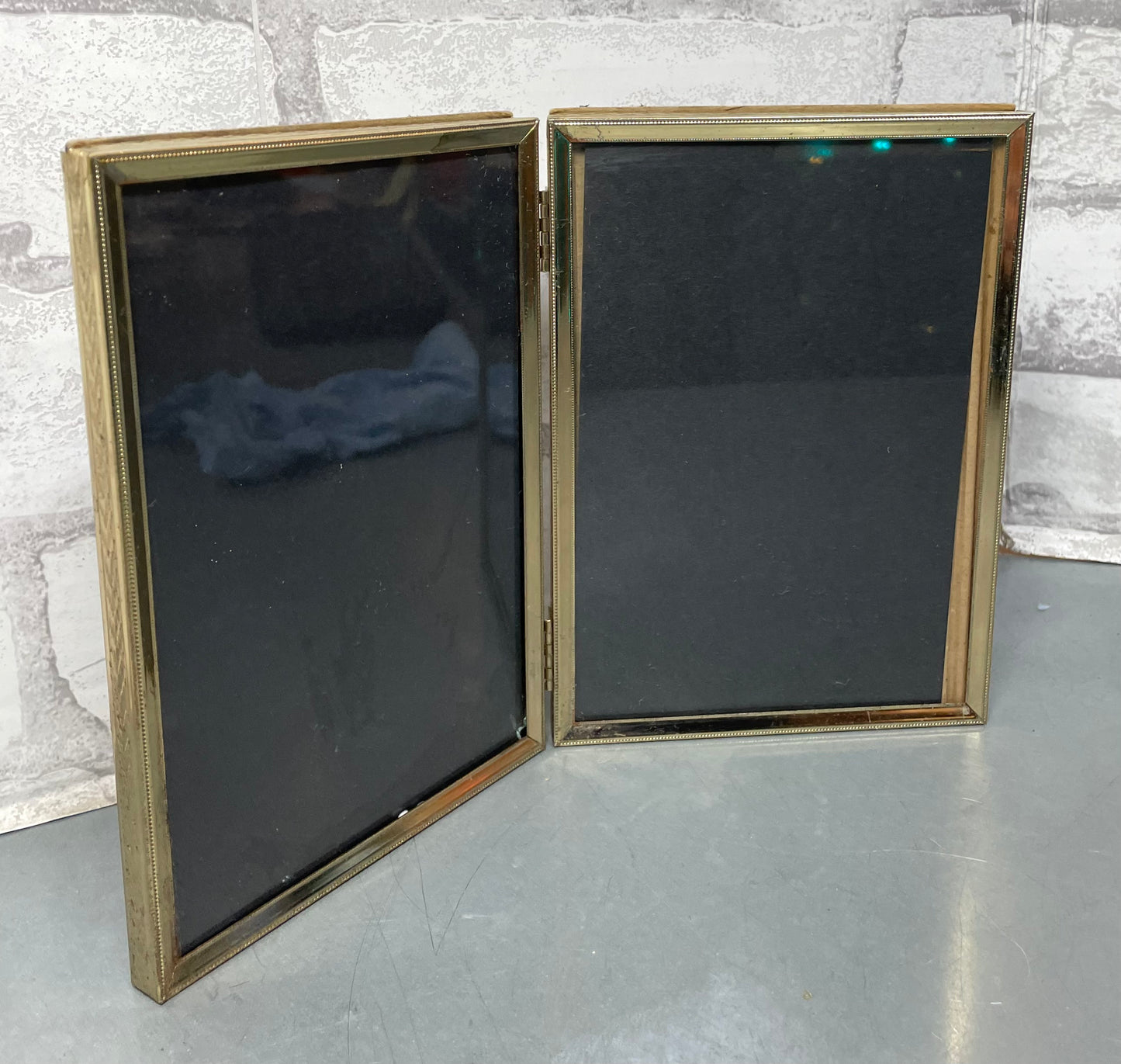 Gold Twin Picture Frames