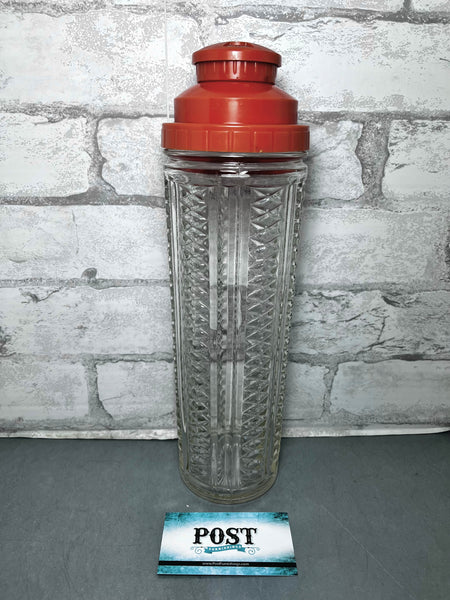 Vintage Glass Cocktail Shaker