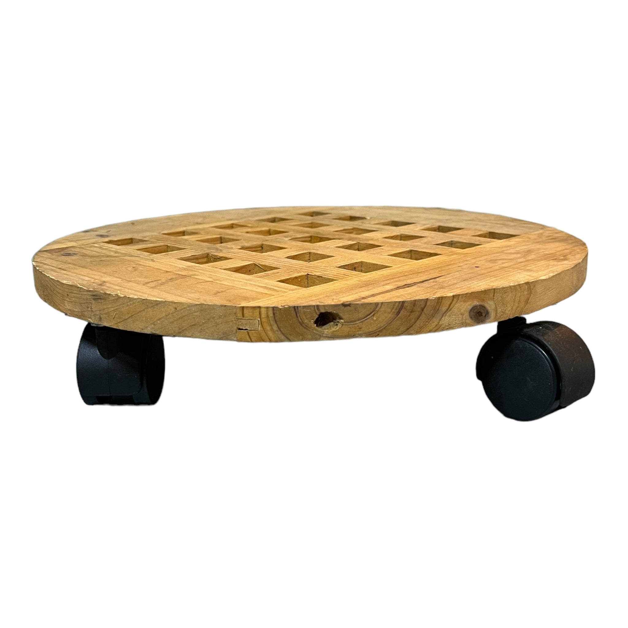 Round Rolling Plant Stand