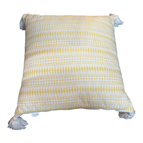 White And Yellow Pillow