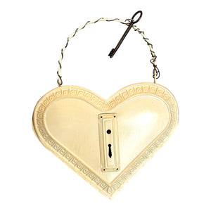 Vintage Metal Heart With Pocket
