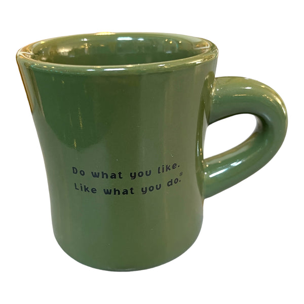 “Life Is Good” Green Mug