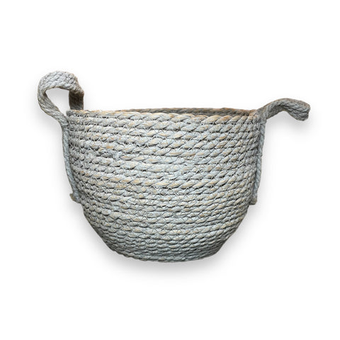 Woven Gray Basket