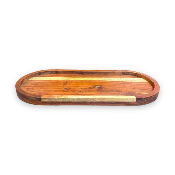 Hand Carved Wooden Tray