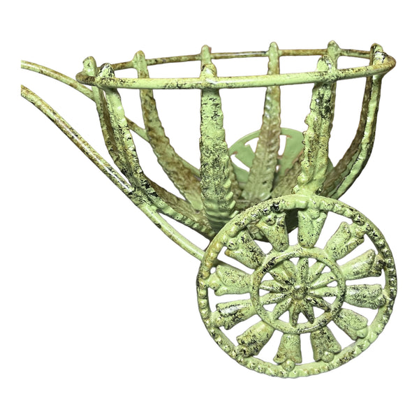 Distressed Iron Bicycle Plant Holder