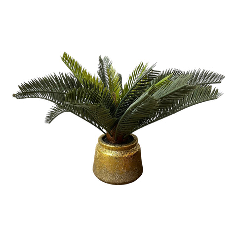 Artificial Potted Tropical Palm Plant