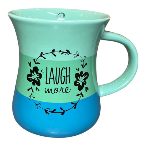 Hannah Grace “Laugh More” Mug