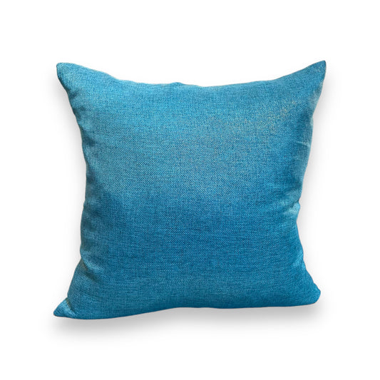 Blue Throw Pillow