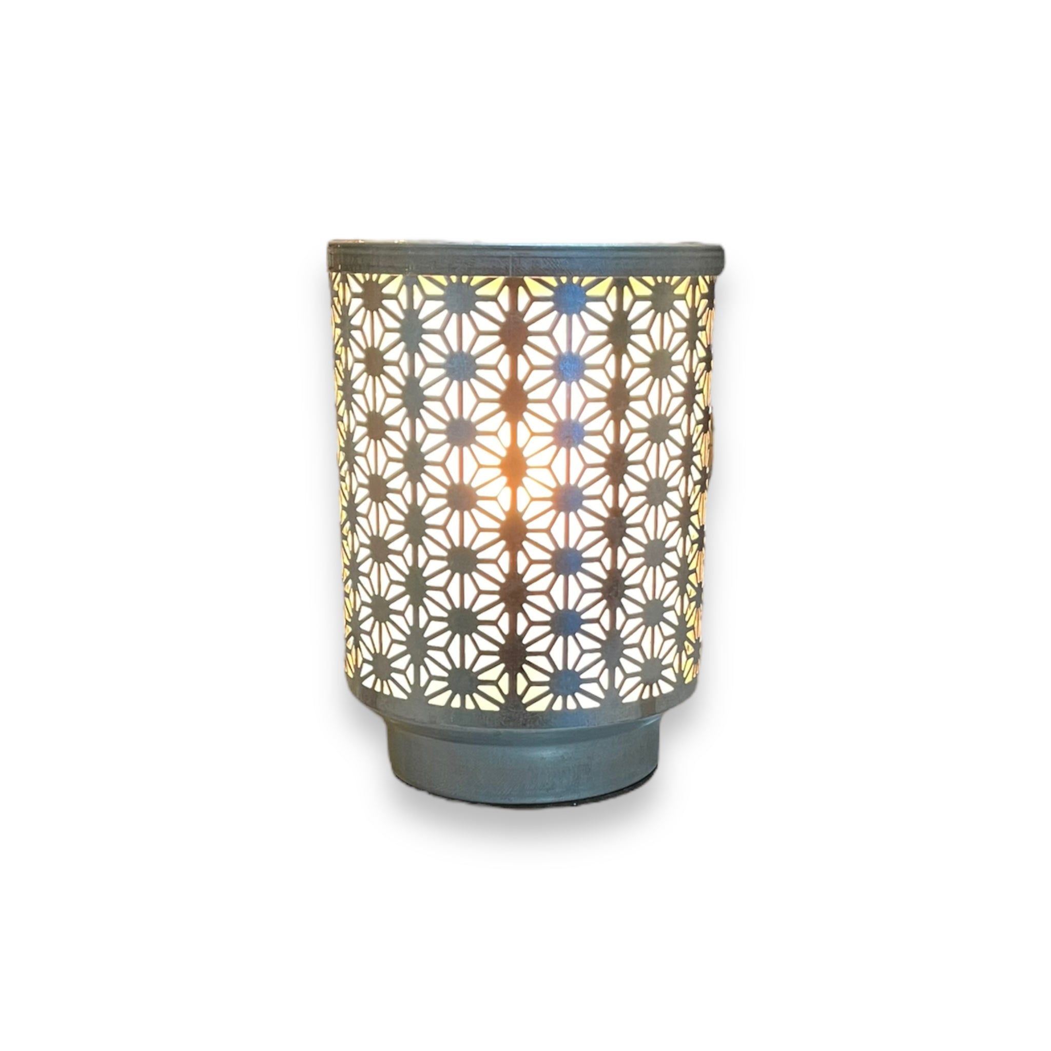 “Galvanized Glow” Wax Warmer