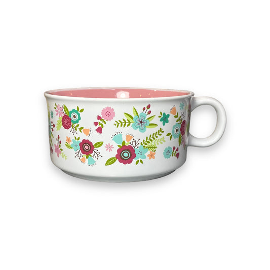 Large Floral Mug