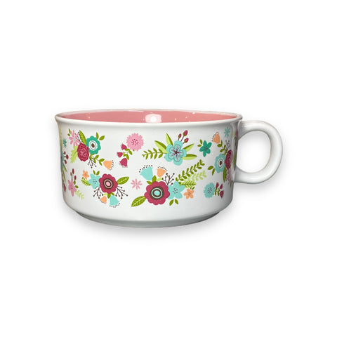 Large Floral Mug