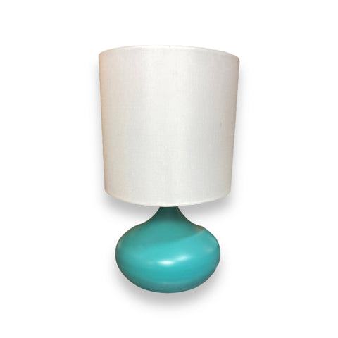 Teal Accent Lamp