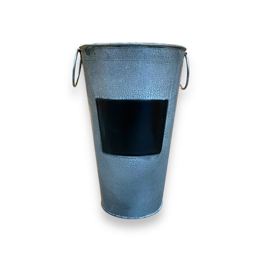 Rustic Metal Planter / Vase