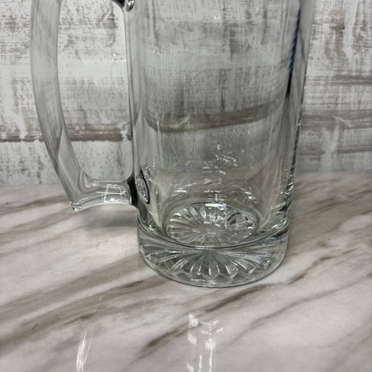 Large Heavy Duty Glass Beer Mug