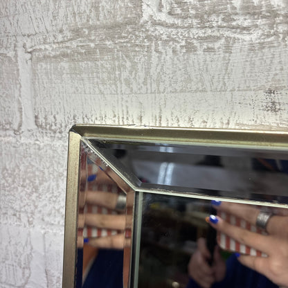 Rectangular Beveled Glass Wall Mirror